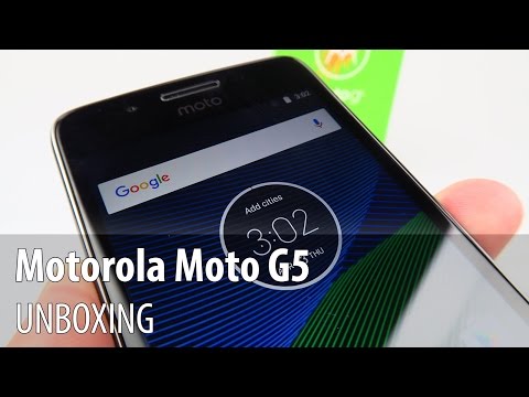 Motorola Moto G5 Video Unboxing în Limba Română