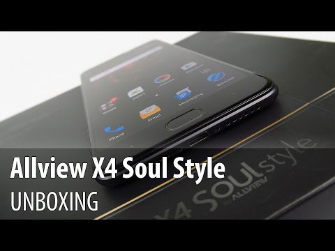 Allview X4 Soul Style Video Unboxing