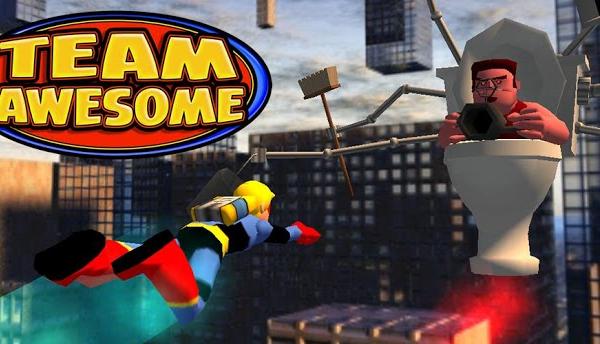 Team Awesome review: joc amuzant cu supereroi, foarte multe nivele (Video)