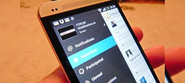 Versiunea 4 Public Beta a aplicației Tapatalk se găsește de acum pe Store pentru Android 4.0+ (Video)
