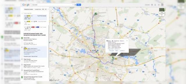 Google Maps include de azi transportul public din 7 orașe ale României