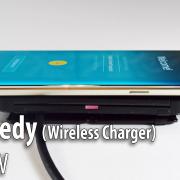 Încărcător wireless Qi Freedy review + concurs; Testat cu Galaxy S6 Edge+ şi foarte compact (Video)