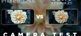 iPhone 6s Plus versus Sony Xperia Z5 într-un duel al camerelor principale şi selfie (Video)