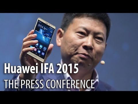 Huawei Mate S Unveiled at IFA 2015 (The Press Conference) - Mobilissimo.ro