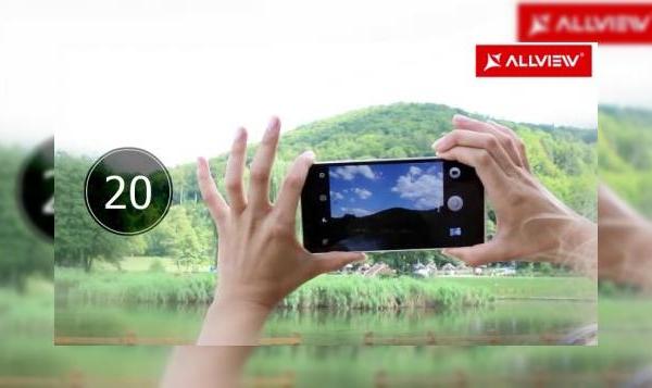 Smartphone-ul Allview X2 Xtreme vine cu un buton dedicat pentru camera foto; primim și o funcție de captură în rafală