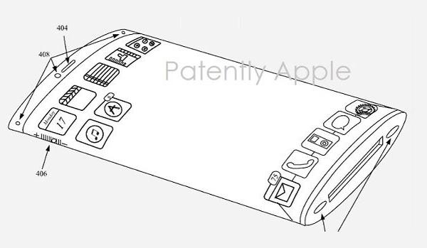Apple primeşte 28 de brevete noi, printre care şi unul axat pe un design cu sticlă curbată de jur împrejurul unui iPhone