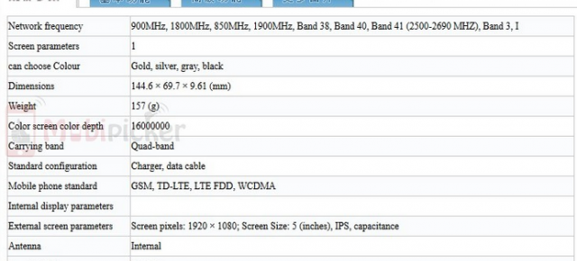 HTC One M9e este certificat de TENAA; smartphone cu display de 5 inch și procesor octa-core