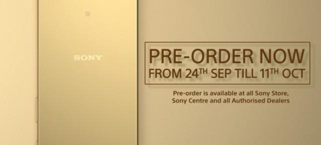 Sony Xperia Z5 disponibil la precomandă în Hong Kong şi Singapore