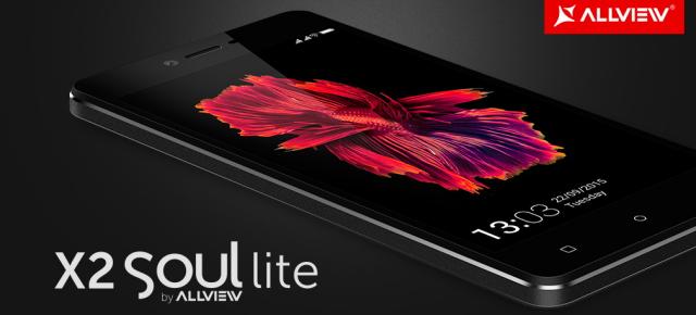 Allview anunţă lansarea smartphone-ului X2 Soul Lite, cel mai accesibil model din seria Soul