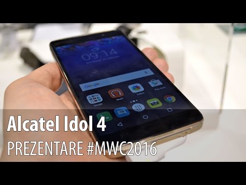 Alcatel Idol 4 Hands-On în Limba Româna #MWC2016 - Mobilissimo.ro