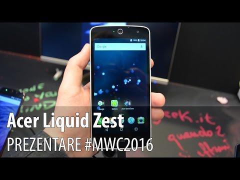 Acer Liquid Zest Hands-On în Limba Româna #MWC2016 - Mobilissimo.ro
