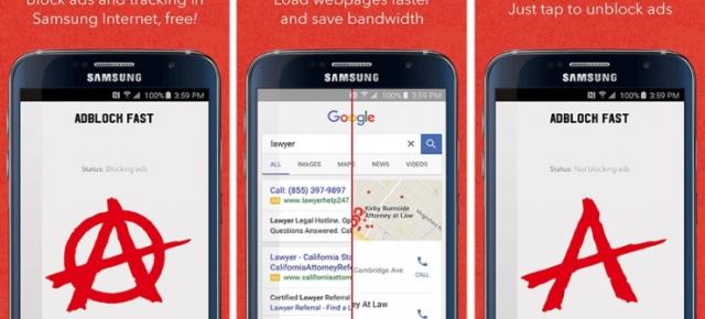 Google înlătura din Play Store aplicaţia de adblocking dedicată browserului web Samsung