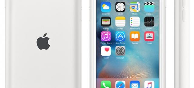 Husa smart Apple cu baterie de 1.800 mAh ajunge la QuickMobile; accesoriu compatibil cu iPhone 6 și iPhone 6s