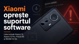 Xiaomi oprește suportul software pentru mai multe telefoane; Lista include Xiaomi 12, Xiaomi 12 Pro, POCO X5 și REDMI 10 5G