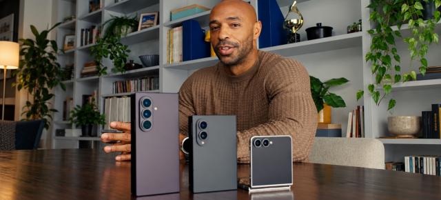 Thierry Henry devine imaginea Samsung Galaxy Z Fold8, Fold8 Ultra și Flip8