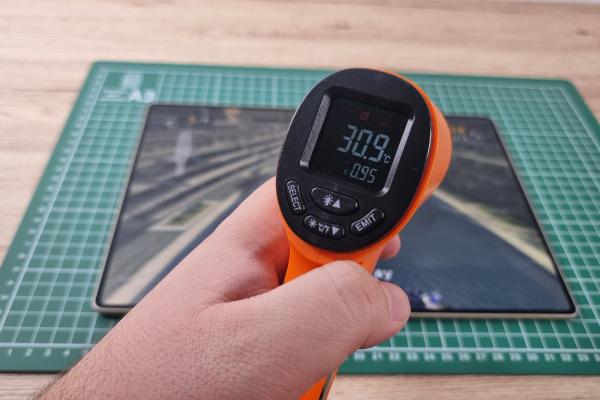 Test termic - Huawei MatePad Pro 13.2 PaperMatte