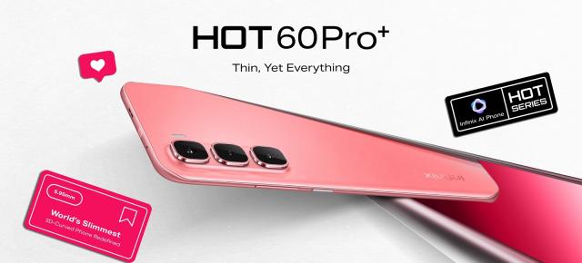 Infinix Hot 60 Pro și Hot 60 Pro+ sunt acum oficiale! Modele axate pe design slim, cu baterii mari și panouri generoase AMOLED