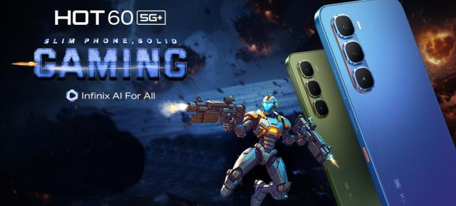 Infinix HOT 60 5G prezentat oficial! Smartphone accesibil ce sosește cu promisiunea a 5 ani de fluiditate, baterie de 5200 mAh