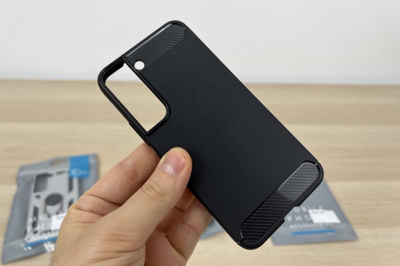 Husă Cubz Series Brushed Carbon Black Galaxy S22: Huse-Samsung-Galaxy-S22_016.jpg