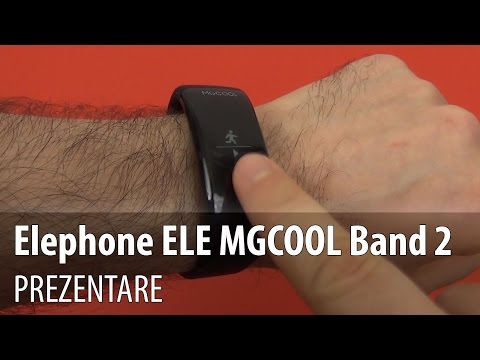 MGCOOL Band 2 Video Review în Limba Română (Brățară fitness de la filiala Elephone)