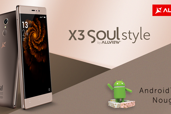 Allview X3 Soul Style va primi Android 7.0 Nougat în această vară!