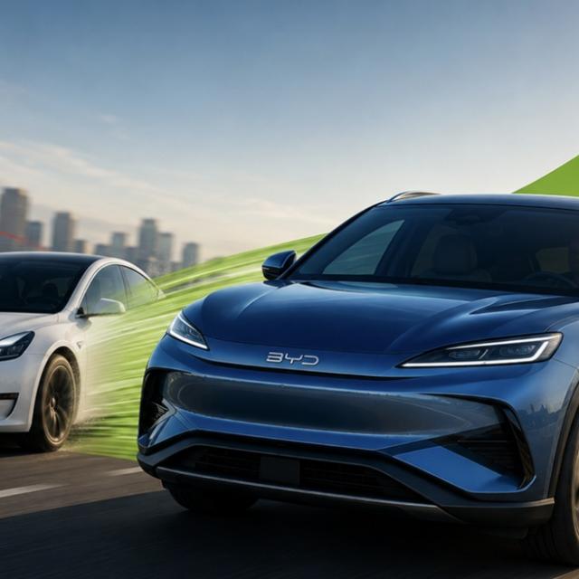 BYD depășește Tesla pe piața auto electrică din România; Dacia Spring dispare din top