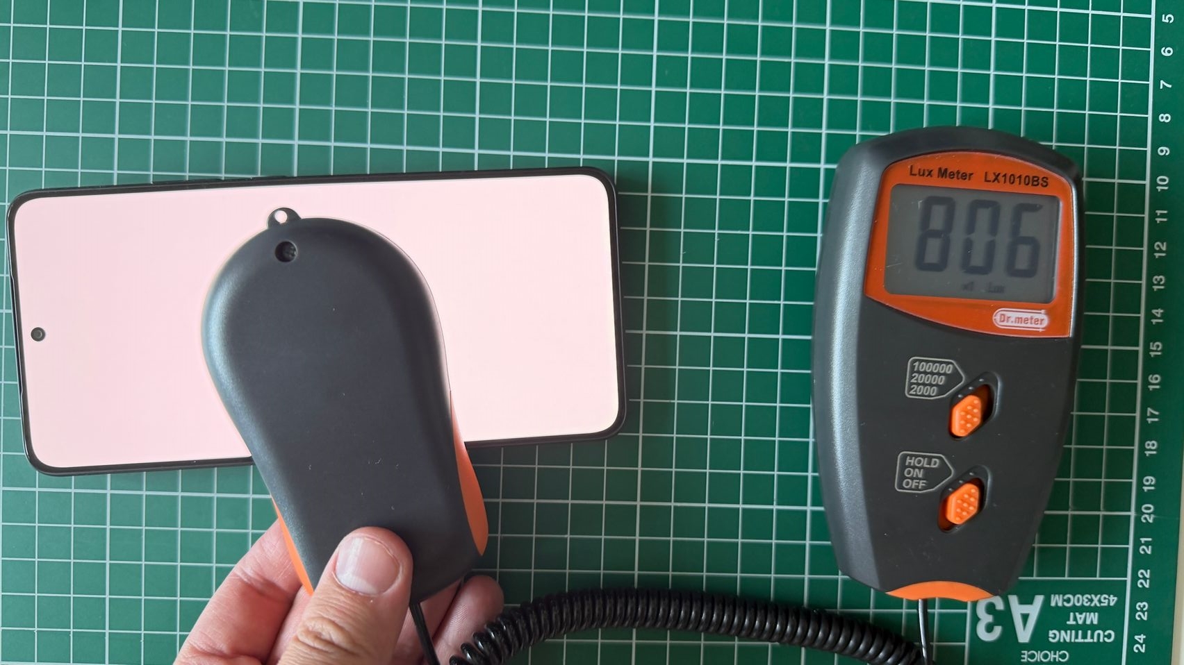 Motorola edge 70 Max - Test ecran (galerie)