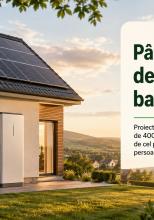 Până la 15.000 de lei pentru prosumatorii care își montează baterii – contribuția proprie ar fi de minimum 25%