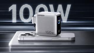 UGREEN Nexode Pro 100W ajunge în Europa cu display tactil – vezi în timp real câți wați trage fiecare dispozitiv