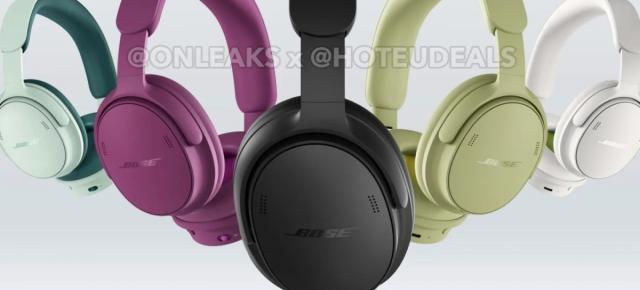 Noile căști wireless Bose QuietComfort (2nd Gen) primesc randări și vin pe nuanțe pastel, pernuțe mai moi