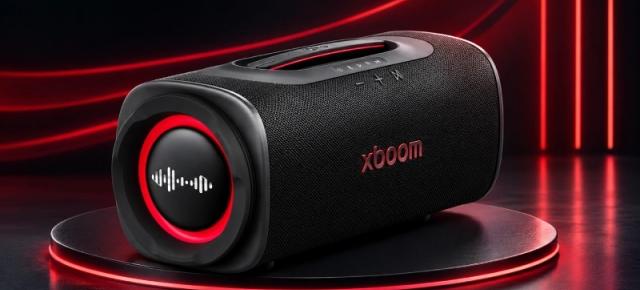 LG lansează xboom Blast, o boxă de 220 W cu AI Sound, IP68 și autonomie de 36 de ore