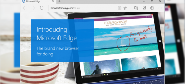 Microsoft anunţa că browserul Edge nu va primi add-on-uri până în 2016