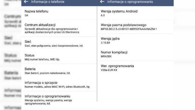 <b>Utilizatorii polonezi de LG G4 primesc în aceste momente actualizarea la Android 6.0 Marshmallow</b>După ce săptăm&acirc;na trecută, sud-coreenii de la LG confirmau faptul că smartphone-ul G4 va primi &icirc;n cur&acirc;nd actualizarea la Android 6.0 Marshmallow, iată că acest lucru se &icirc;nt&acirc;mplă astăzi. Update-ul &icirc;n cauză...
