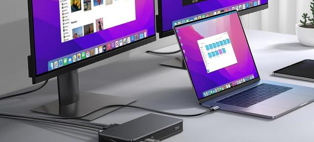 E LUNI e AMAZON: stație docking Revodok 9 în 1 cu HDMI 4K, USB-C PD și Ethernet – upgrade instant pentru laptopul tău