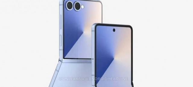 Samsung Galaxy Z Flip7 primește randări actualizate, acum cu un ecran MARE la exterior