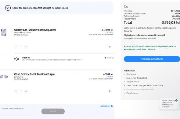 Ofertă Galaxy S24 + Galaxy Buds2 Pro - Samsung România: Screenshot_12.jpg