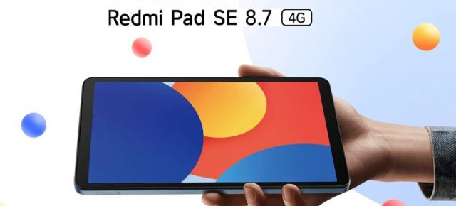 Xiaomi are noi tablete de buget pe piața europeană: Redmi Pad SE 8.7 și Redmi Pad SE 8.7 4G