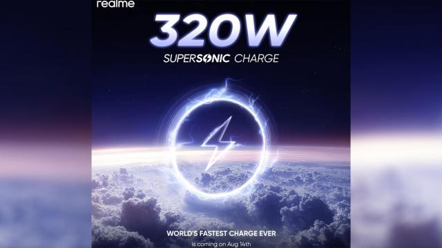 <b>Încărcare şi mai rapidă decât 300W! realme dezvăluie alimentarea la 320W SuperSonic pe 14 august</b>realme continuă teaserele pentru evenimentul său de pe 14 august, atunci când va dezvălui încărcarea SuperSonic la 320W. Până acum ştiam că ne oferă alimentare la 300W, dar iată că se duce chiar mai sus