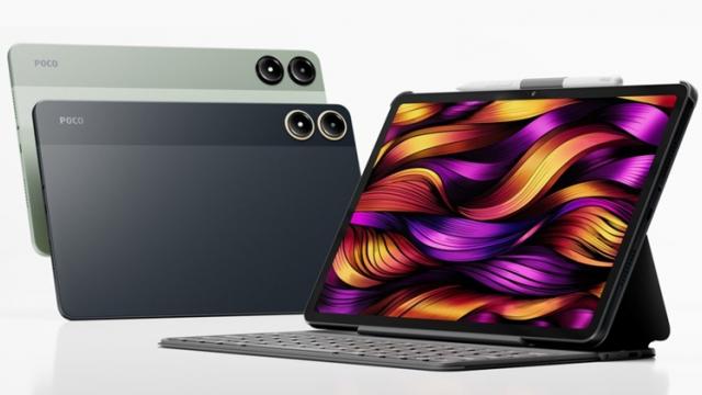 <b>POCO Pad 5G este o nouă tabletă pentru consum multimedia, cu ecran 120Hz de 12.1 inch, stylus și 4 difuzoare</b>Finalul de săptămână ne aduce o nouă tabletă pe piață și anume POCO Pad 5G, un model creat pentru muncă și entertainment - livrând ecran generos cu rată de refresh mare, suport pentru stylus, baterie capabilă și un sistem 