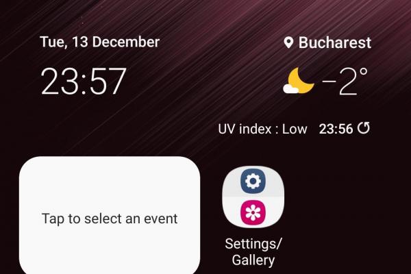 Widget-uri Stacked - Screenshots