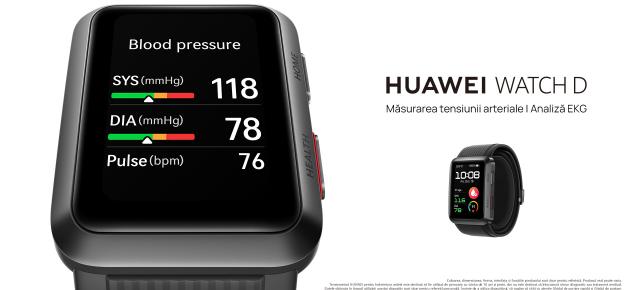 Ceasurile HUAWEI Watch GT 3 Pro și Watch D primesc certificarea medicală în România, cu aviz acordat de către Ministerul Sănătății