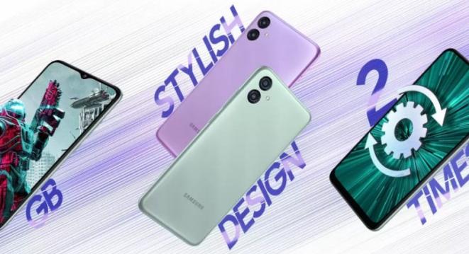 <b>Samsung Galaxy F04 sosește cu ecran de 6.5 inch, baterie de 5000 mAh și are nuanțe arătoase de verde, roz</b>În timp ce la CES 2023 în Las Vegas vedem anunțate monitoare de gaming, laptop-uri și tot soiul de electrocasnice inedite precum acel cuptor care face livestream de la interior, iată că în India cei de la Samsung anunță un nou telefon