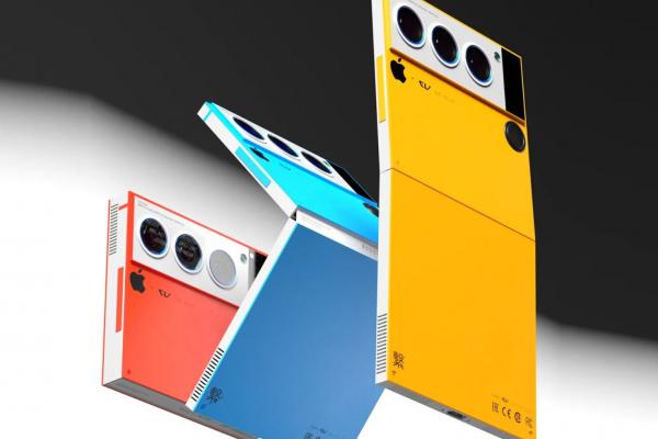 Aşa arată iPhone Flip în viziunea unui designer obsedat de estetica proto-Apple