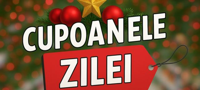 CUPOANELE ZILEI #827: Televizoare și cadouri la reducere pe eMAG, PC Garage te face „cel mai tare Moș”, „Crăciunul Creatorilor” la F64 și cupon de 50% la Hervis
