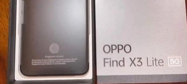 Oppo Find X3 Lite apare fotografiat în cutia sa înainte de lansare; Ce ştim despre telefon?