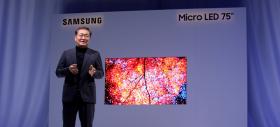 CES 2019: Samsung prezintă noi panouri micro LED; Viitorul ecranelor sub formă de tehnologie modulară