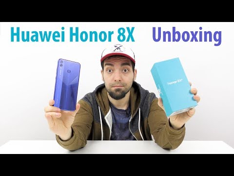 Huawei Honor 8X Video Unboxing în Limba Română (Phablet de 6.5 inch cu GPU Turbo și AI)