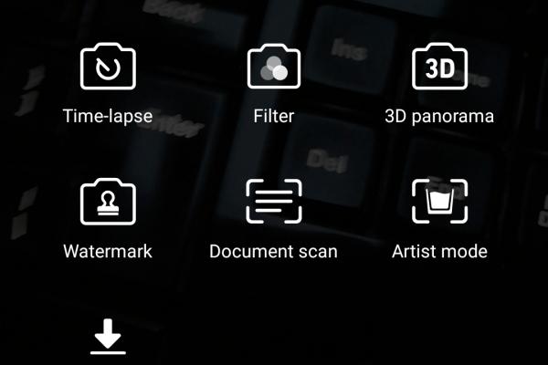 Interfață grafică cameră Huawei Mate 20 Lite (capturi de ecran)