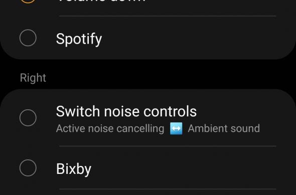 Screenshots aplicație Samsung Galaxy Buds Pro: Screenshot_20210319-044830_Galaxy Buds Pro.jpg