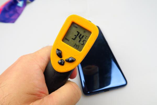 Test termic Motorola Moto G9 Plus